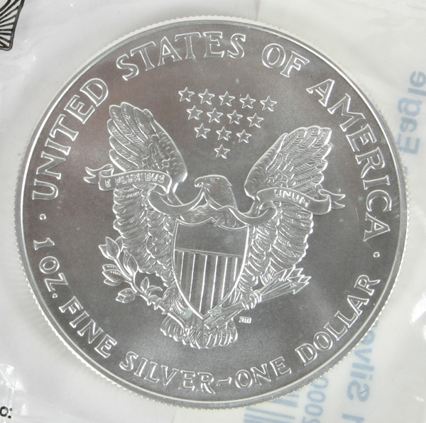 Appraisal: Silver American Eagle Coin One Oz UNC