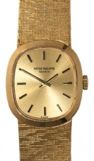 Appraisal: Lady's Patek Philippe Ellipse k yellow gold wristwatch ref circa