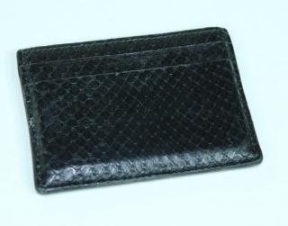 Appraisal: MEN'S GUCCI PYTHON WALLET Men's Gucci PYTHON wallet Measures W