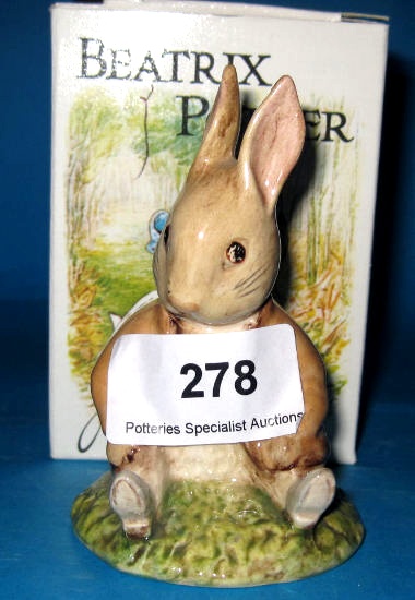 Appraisal: Beswick Beatrix potter Figure Benjamin Bunny sat on the bank