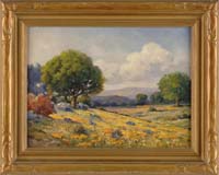 Appraisal: WILLIAM FREDERICK JACKSON American - FLOWERING MEADOW Oil on board