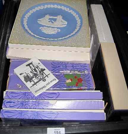 Appraisal: Collection of Boxed Wedgwood Christmas Plates