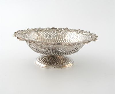 Appraisal: A Victorian silver tazza by Robert Halford and Sons London