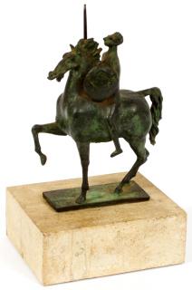 Appraisal: BERTHOLD TEX SCHIWETZ BRONZE SCULPTURE BERTHOLD TEX SCHIWETZ - BRONZE