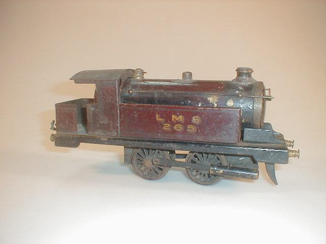 Appraisal: An O gauge - - tin plate steam engine painted