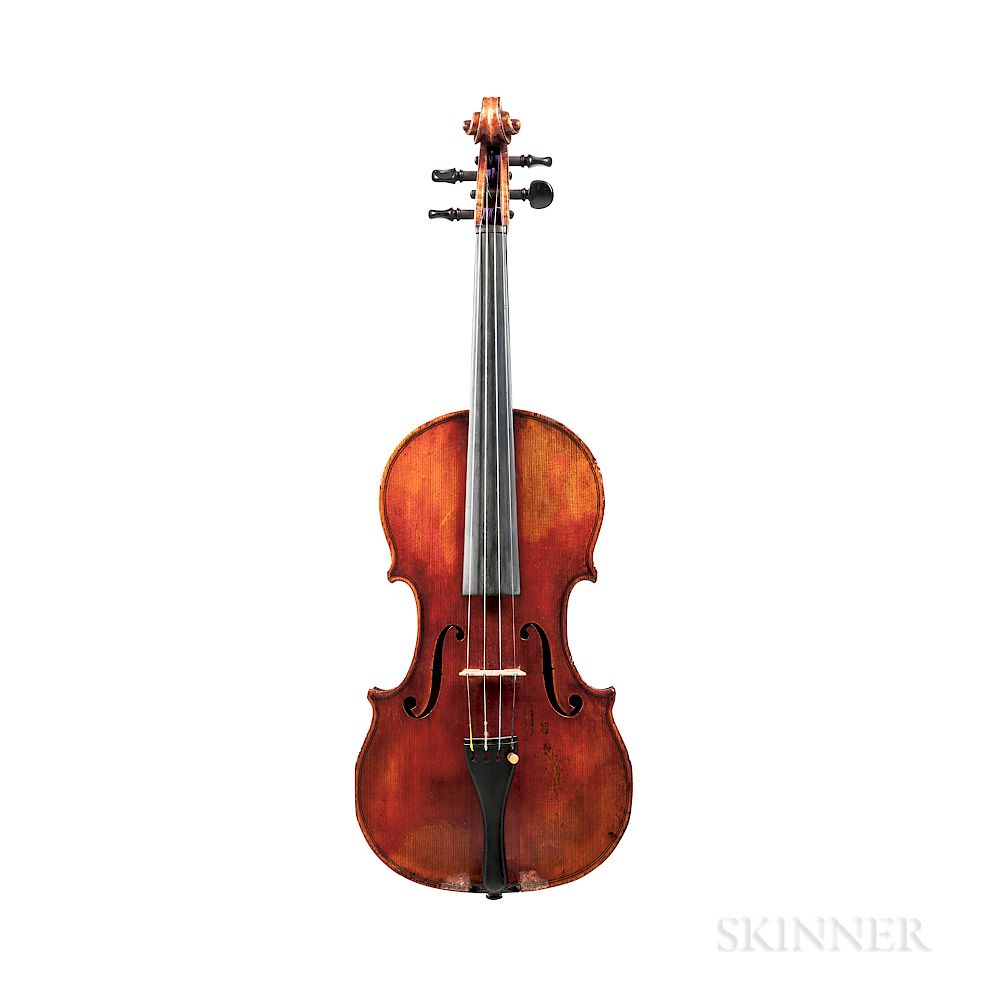 Appraisal: German Violin Attributed to Albert Knorr German Violin Attributed to