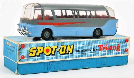 Appraisal: Spot-On Mulliner Coach light blue lower body grey upper body