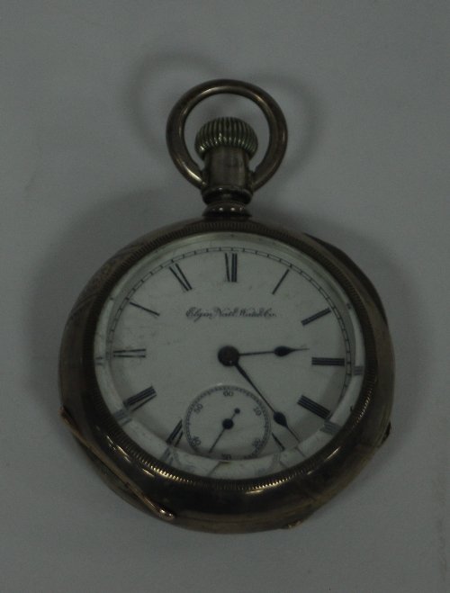 Appraisal: A gentleman's open faced pocket watch by The Elgin Natl