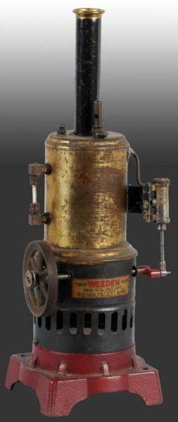 Appraisal: Weeden No Electric Fired Steam Engine Description Introduced circa and