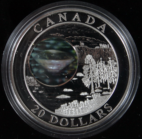 Appraisal: Canada Silver Diamonds Coin - oz