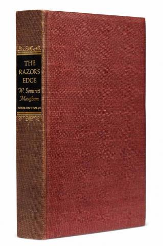 Appraisal: MAUGHAM W SOMERSET The Razor's Edge Garden City Doubleday Doran