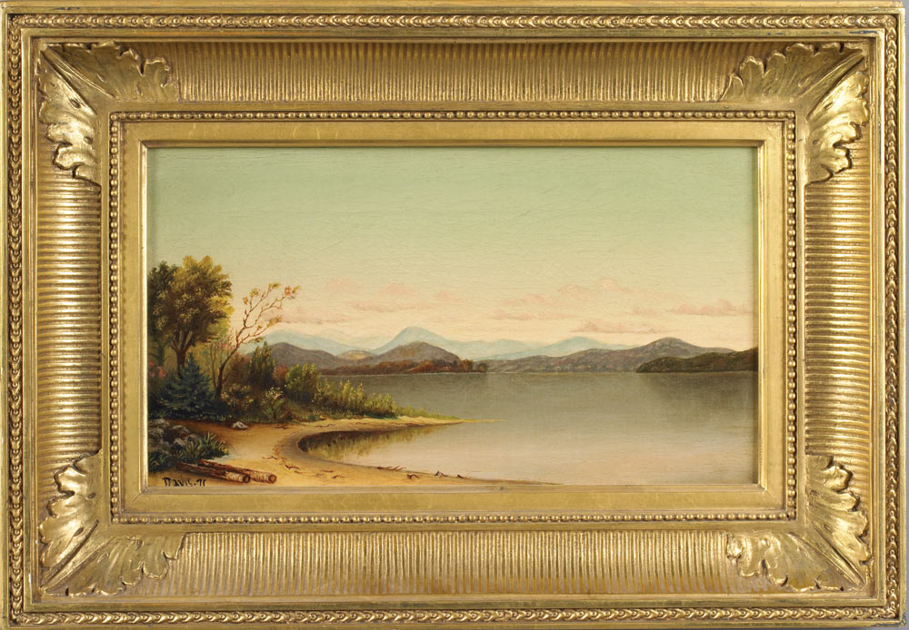 Appraisal: WILLIAM M DAVIS AMERICAN - THREE MILE POINT LAKE GEORGE