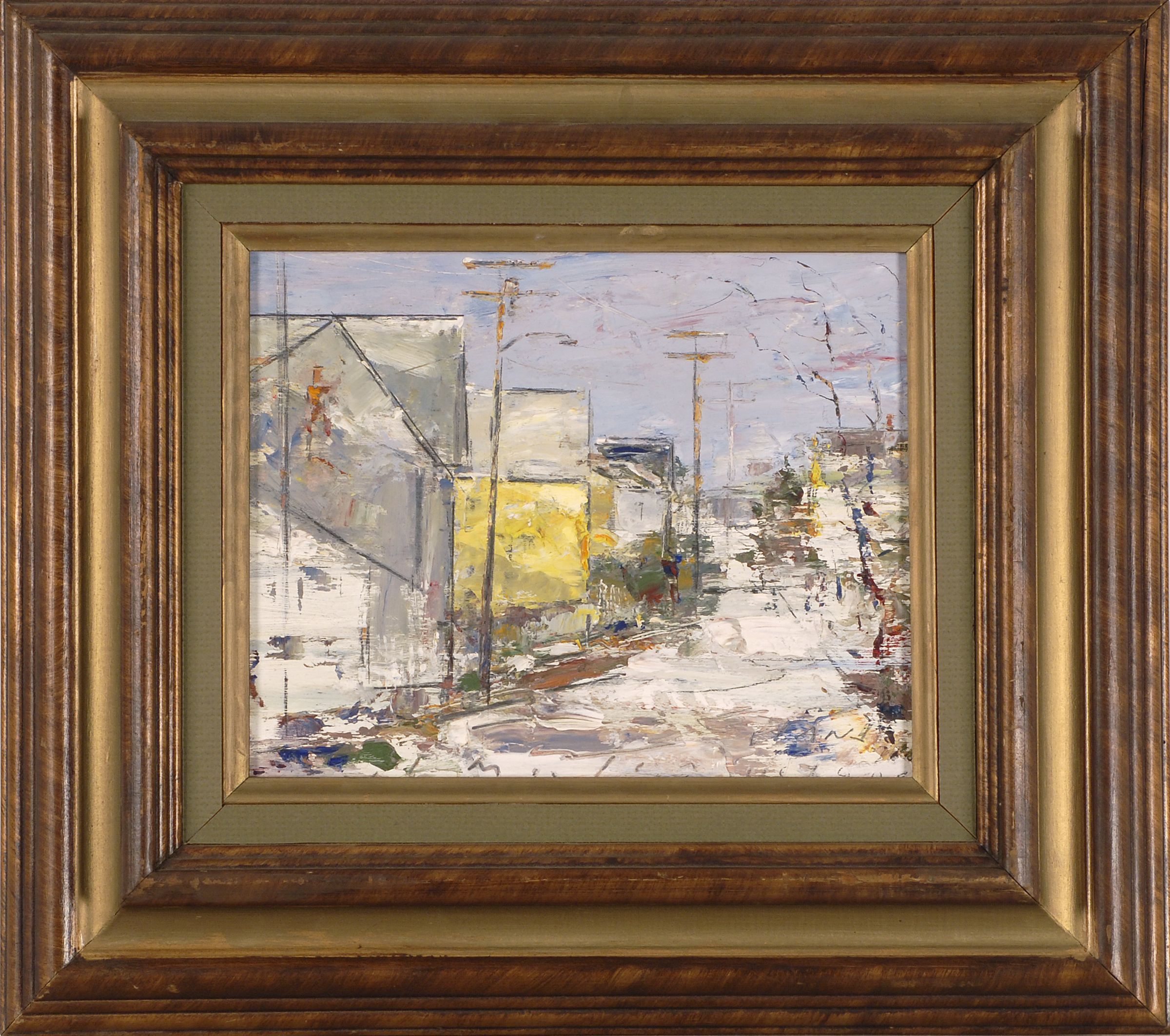 Appraisal: JOHN J MULCAHYAmerican - Commercial Street Provincetown Signed lower right