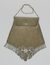 Appraisal: Whiting and Davis Vintage Mesh Bag A delicate soldered mesh