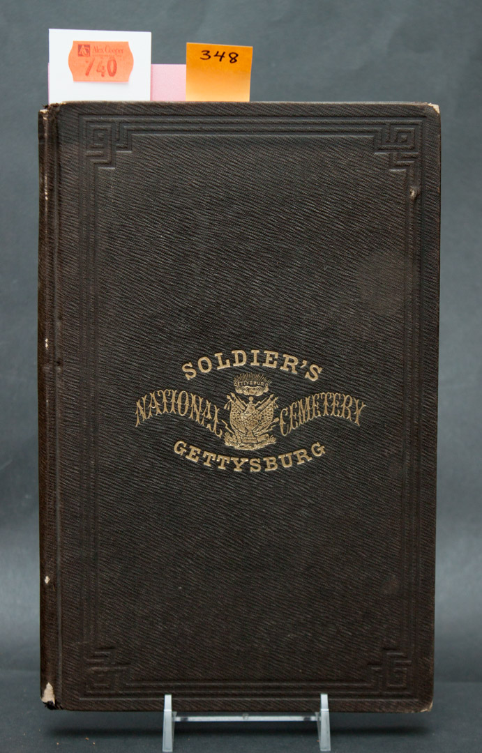 Appraisal: Civil War Dedication of Gettysburg Cemetery Report of the Select