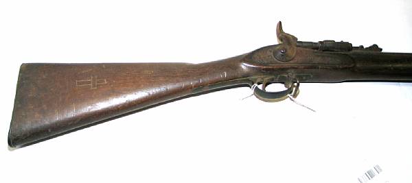 Appraisal: A British Snyder action breechloading rifle Not serialized caliber inch