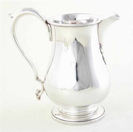 Appraisal: Frank Whiting sterling beverage pitcher pattern engraved with initials C