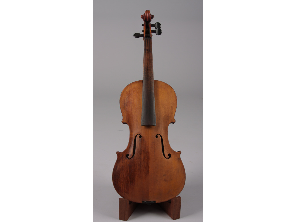 Appraisal: Vintage Project Violin red finish on back and sides top