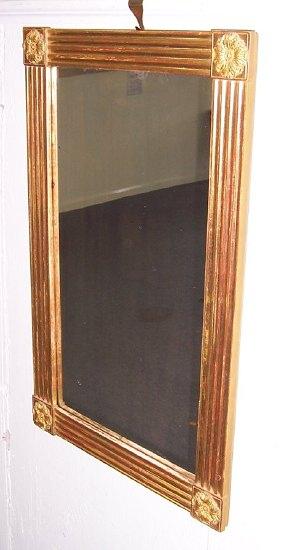 Appraisal: An early th Century style wall mirror the rectangular plate