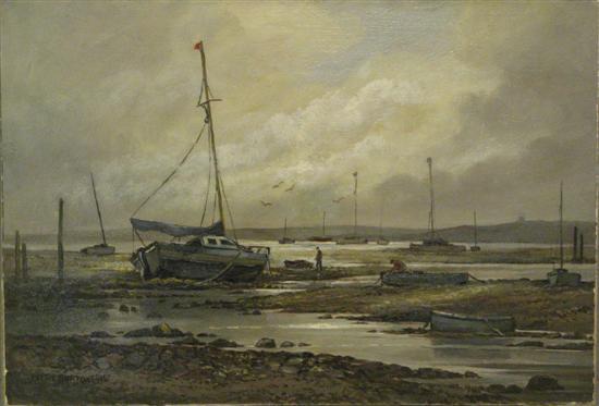 Appraisal: Keith Burtonshaw three oils on board of possibly of East