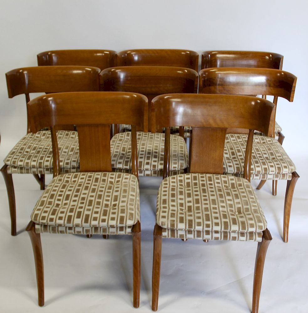 Appraisal: Set of Fine Quality Klismos Chairs After T H Robesjohn