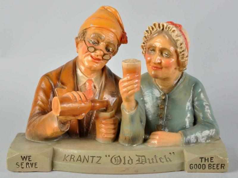 Appraisal: Krantz Old Dutch Beer Figural Advertising Piece Description Composition Nice