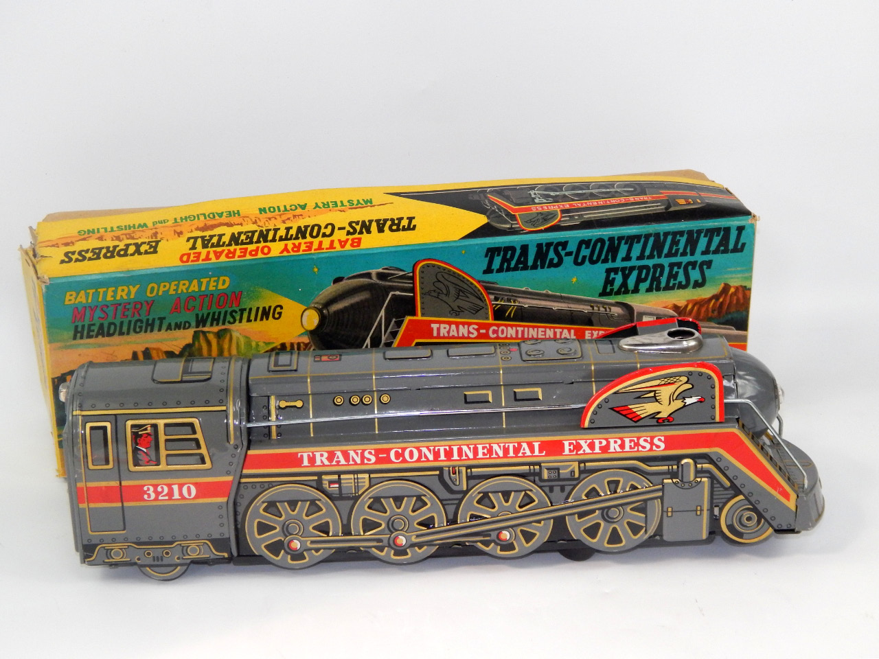 Appraisal: A Modern Toys brand Japanese tin plate trans-continental express battery