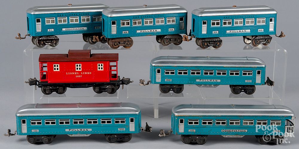 Appraisal: Seven miscellaneous Lionel train cars Seven miscellaneous Lionel train cars