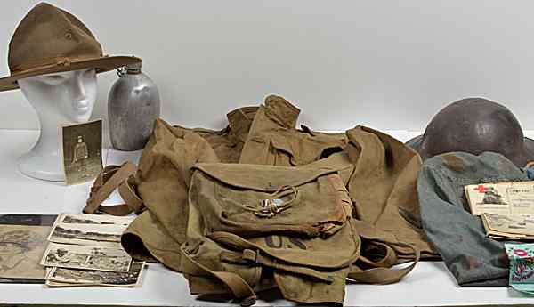 Appraisal: U S WWI Uniform Archive to J B Lovely Archive