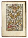 Appraisal: BONAVENTURA Saint Opuscula Full-page woodcut tree of the life of