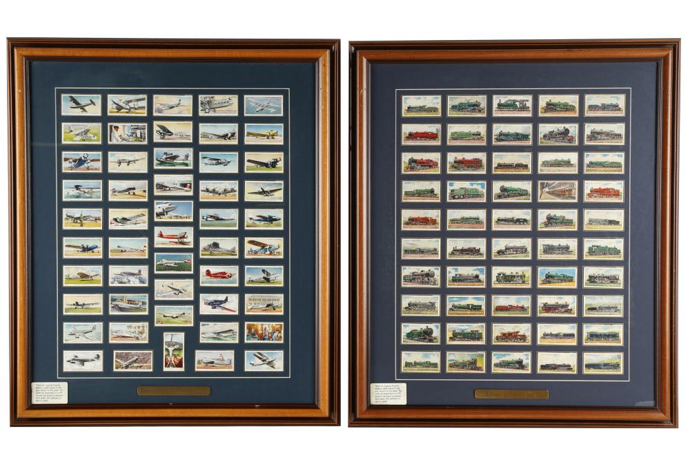 Appraisal: COLLECTION OF TOBACCO CARDSone comprising Railway Engines with cards from