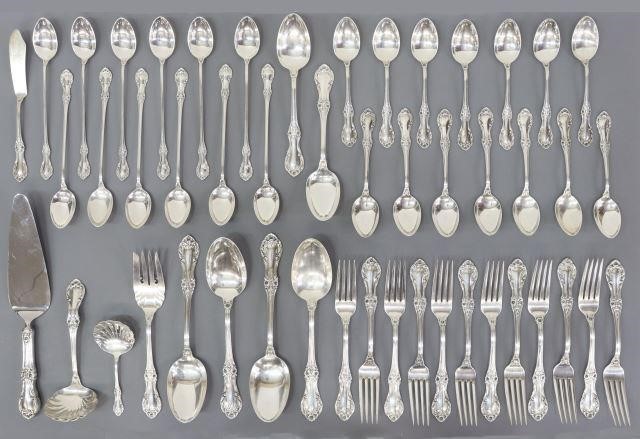 Appraisal: lot of American sterling silver flatware service International Silver Company