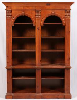 Appraisal: PIONEER CHERRY DISPLAY CABINET PIONEER CHERRY DISPLAY CABINET H W