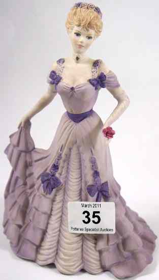 Appraisal: Coalport Figure First Waltz Figure of the Year cm