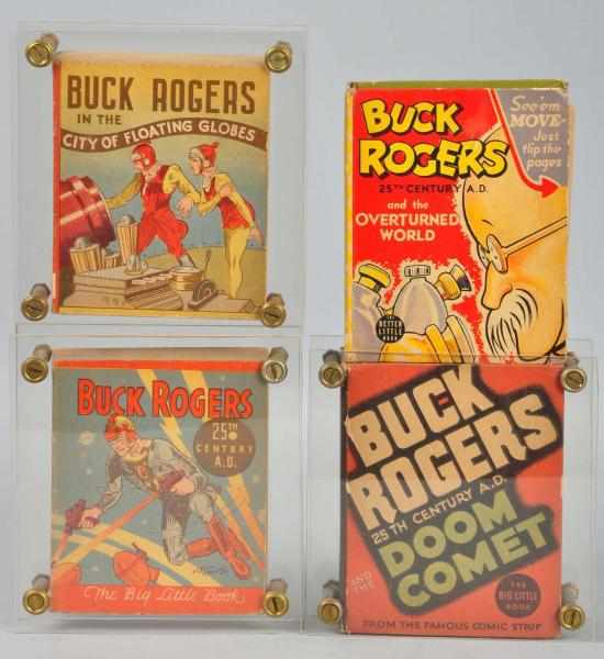 Appraisal: Lot of Buck Rogers Big Better Little Books Description Circa