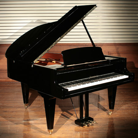 Appraisal: Bosendorfer Ebonized Baby Grand Piano Vienna Serial No - Circa