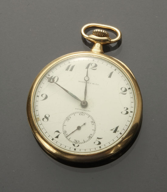 Appraisal: Lot Property of Various Owners -Karat Yellow-Gold Open Face Pocketwatch