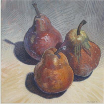 Appraisal: MARK PALERMO american th c A PEAR AND A PAIR