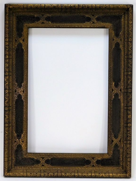 Appraisal: Arts Crafts Carved Gesso Wood Frame x United States -