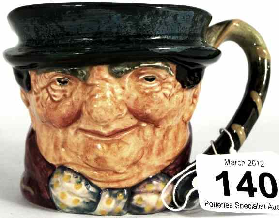 Appraisal: Royal Doulton Rare Tony Weller Small Character Jug with Souvenier