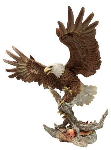 Appraisal: Boehm limited-edition bisque porcelain figure American Bald Eagle Haliaeetus Leucocephalus