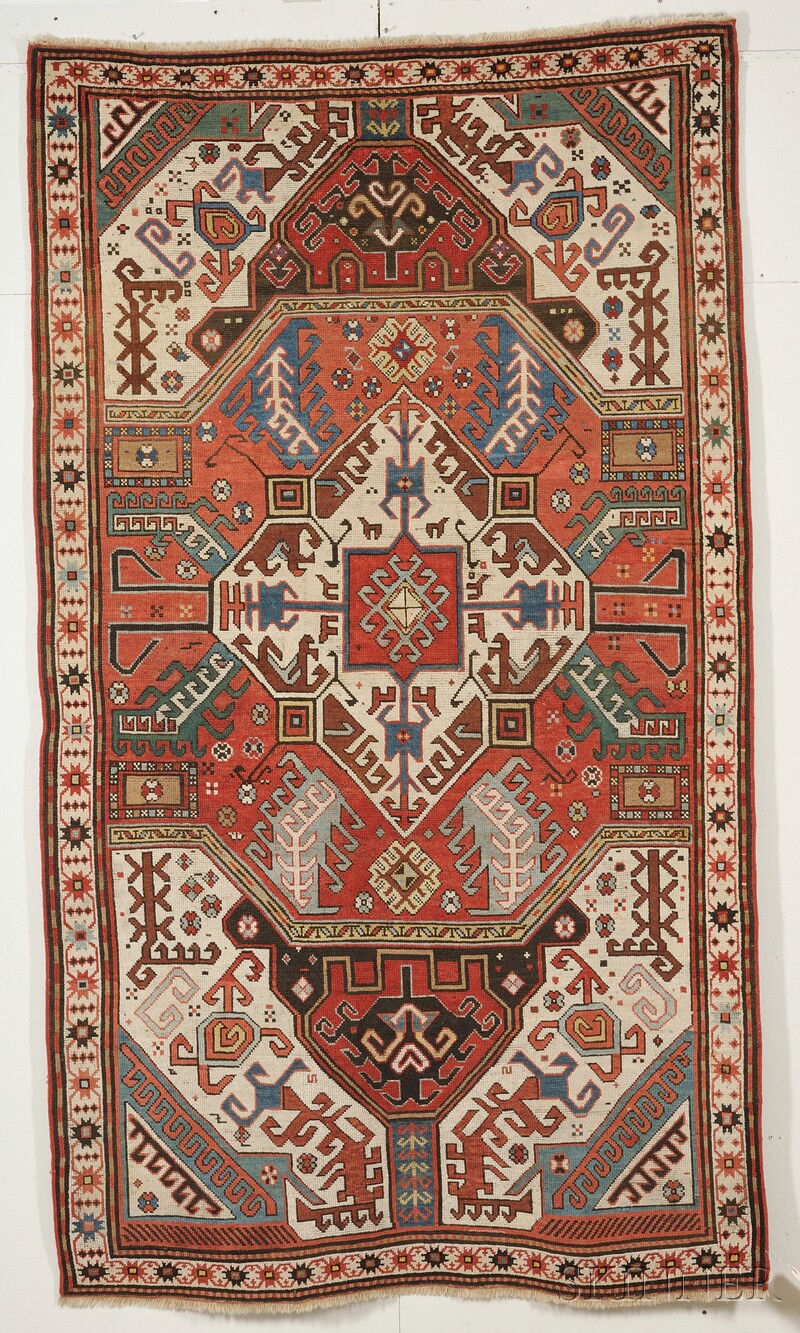 Appraisal: Kasim Ushag Karabagh Rug South Caucasus late th century small