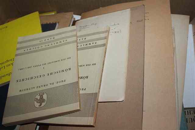 Appraisal: A QUANTITY of German Booklets Leaflets Monographs Catalogues etc c