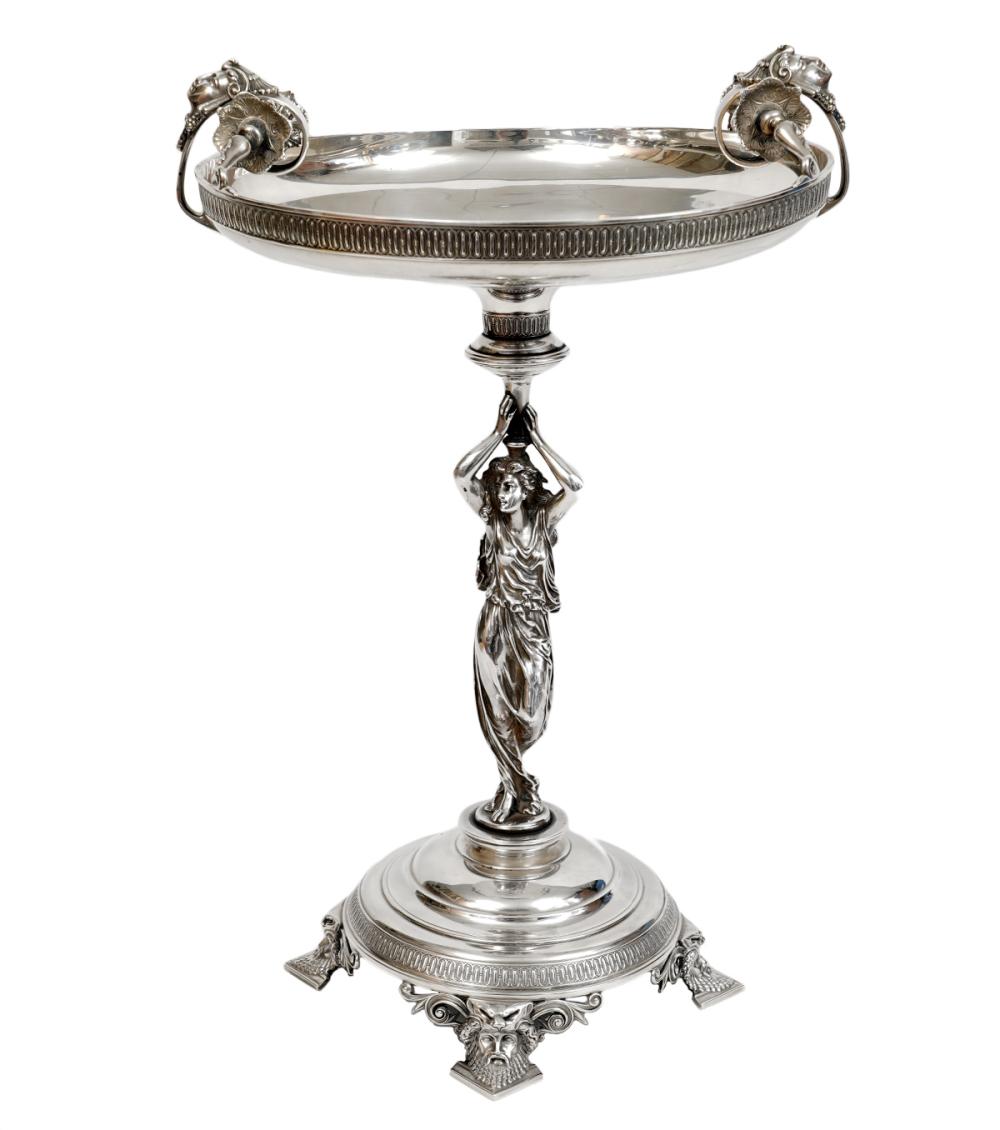 Appraisal: TIFFANY CO STERLING COMPOTE 'STiffany Co sterling compote pattern Union