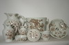 Appraisal: CHAMBER SET - Six piece ironstone chamber set white with