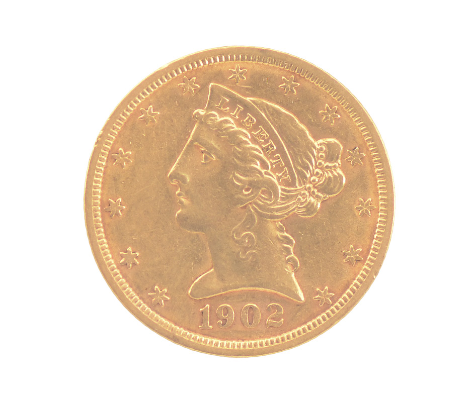 Appraisal: LIBERTY HEAD GOLD US COIN Ungraded approx grams