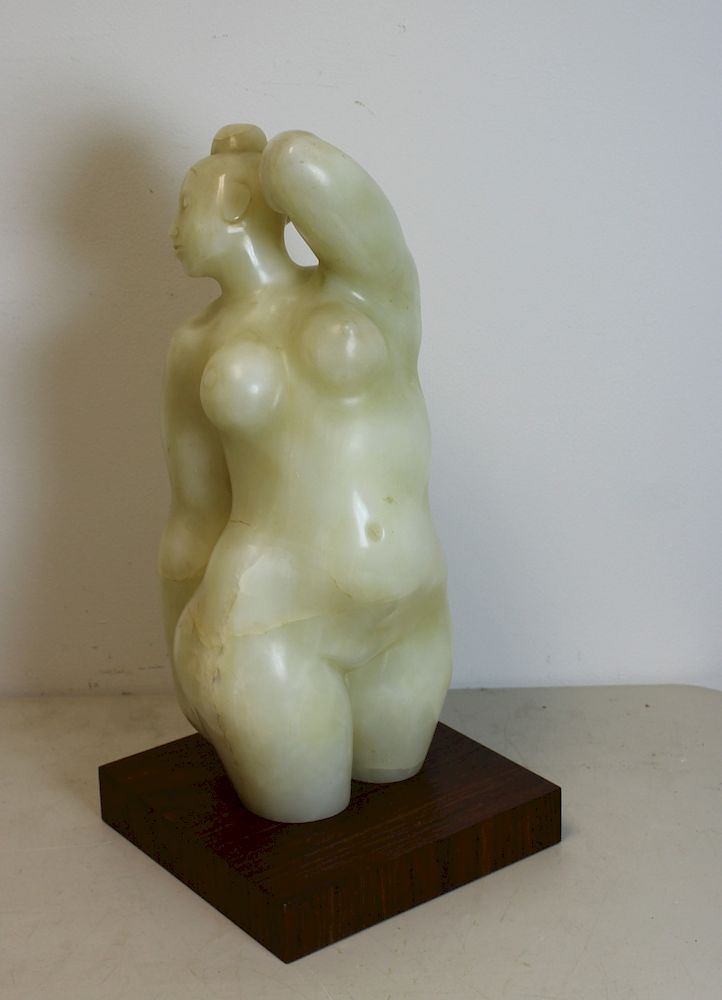 Appraisal: AMAYA ARMANDO Signed Onyx Sculpture Signed and dated Armando Amaya