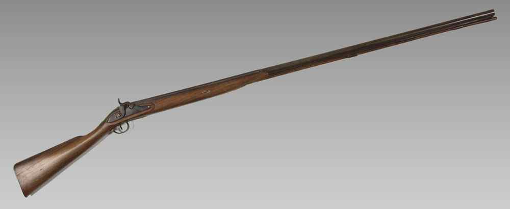 Appraisal: ENGLISH KETLAND COMPANY PERCUSSION LONG SHOTGUN Approx gauge smooth bore