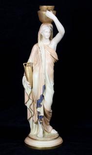 Appraisal: Royal Worcester porcelain figure of a Classical style lady depicted