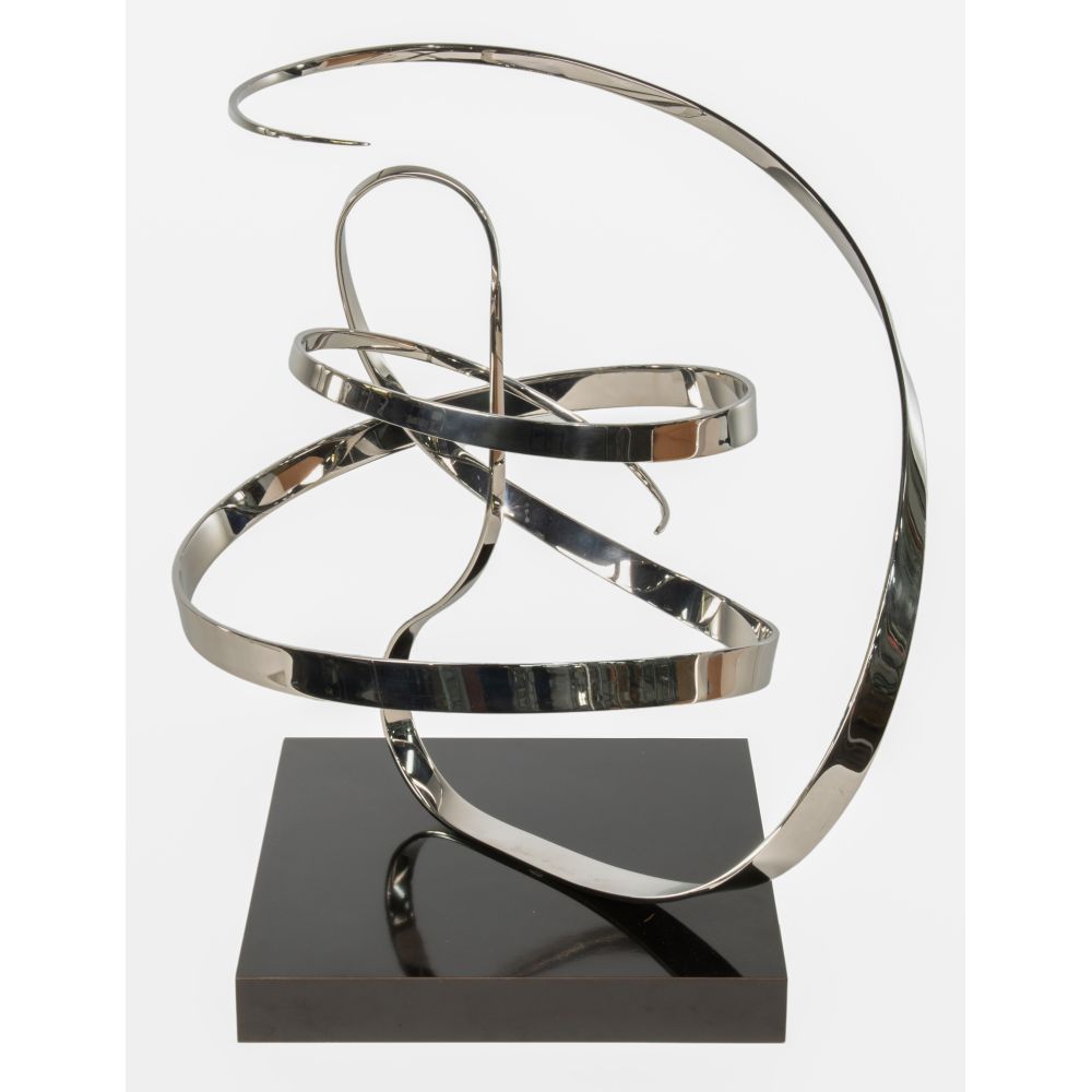 Appraisal: GEORGE BECKMAN AMERICAN B KINETIC SCULPTURE engraved signature and dated